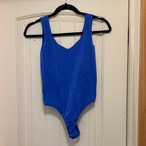 Free People Royal Blue Bodysuit